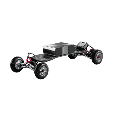 right side view of acedeck nyx z3 electric skateboard