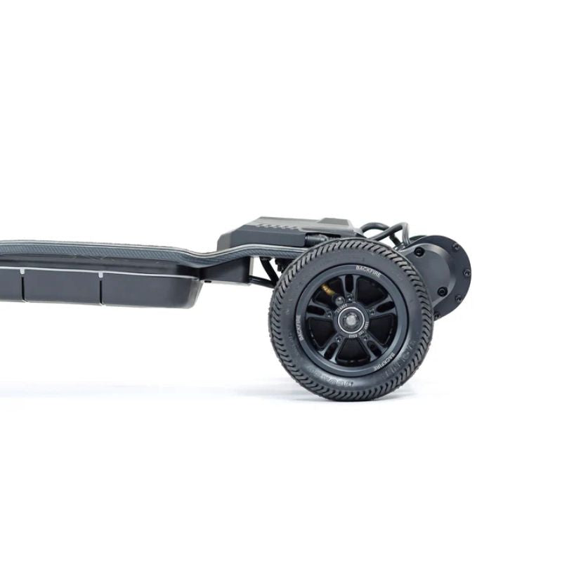 Backfire_Hammer_Sledge_All_Terrain_Electric_Skateboard_Belt_Drive_-_Wheels_Up_Close