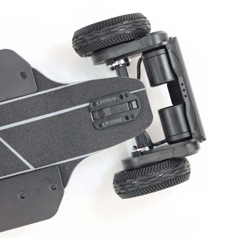 Backfire_Hammer_Sledge_All_Terrain_Electric_Skateboard_Belt_Drive_Rear_Wheels