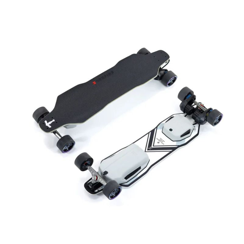 Backfire_Zealot_X_Electric_Skateboard_Belt_Drive_Top_and_Bottom