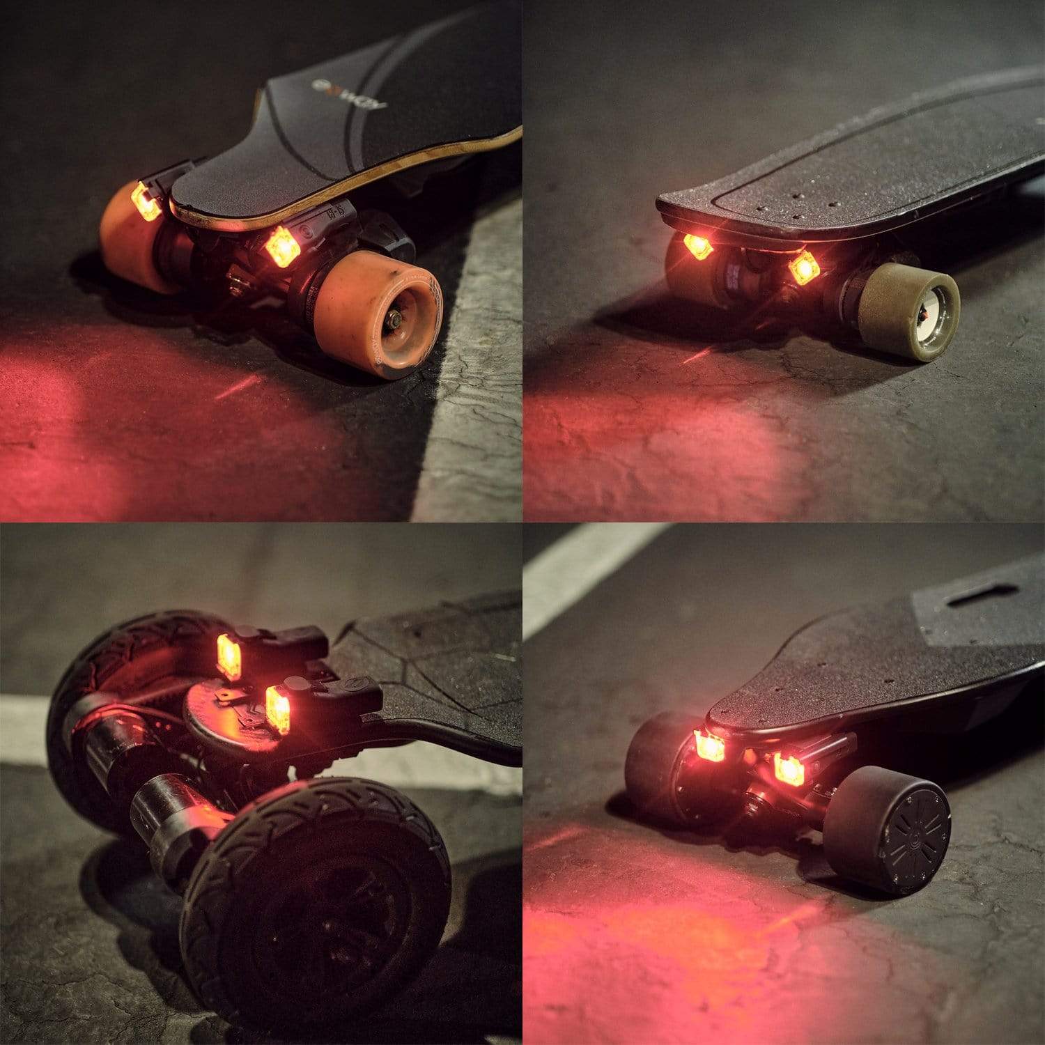 ShredLights SL-300 Headlights & SL-R1 Rear Lights Skateboard Bundle